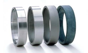 Rolled and forged steel rings