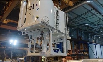 Hydrogen plant machine at production site