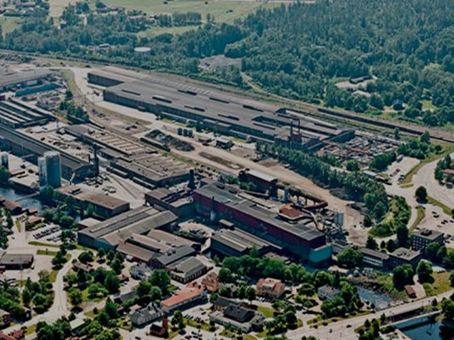 Informative image: Ovako production site