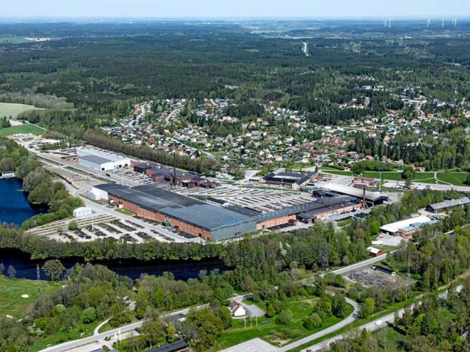 Informative image: Ovako production site