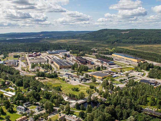 Informative image: Ovako production site