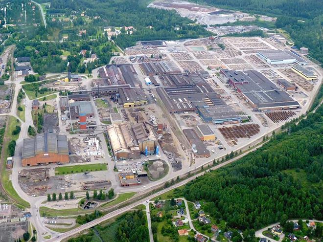 Informative image: Ovako production site