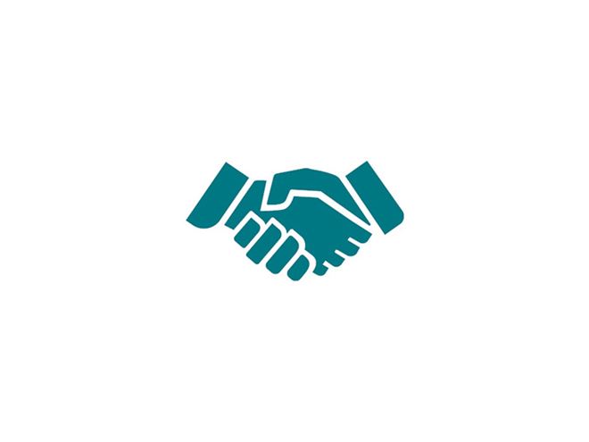 shaking hands icon