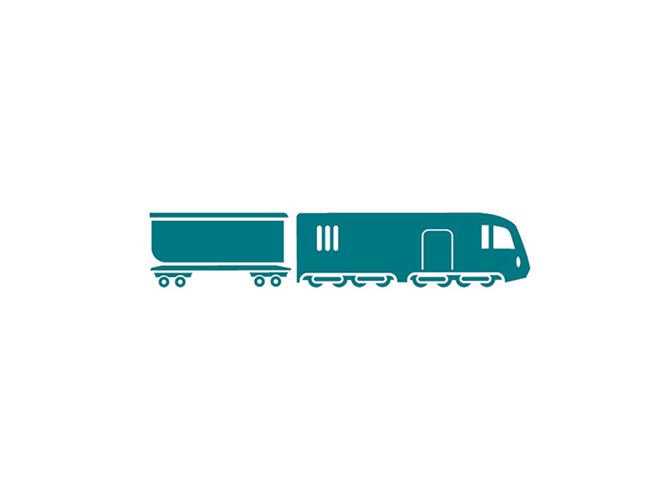 sustainability train icon