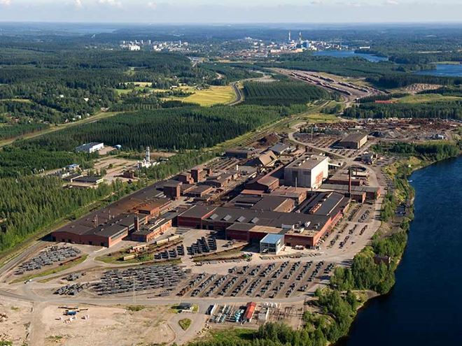 Ovako production site Imatra
