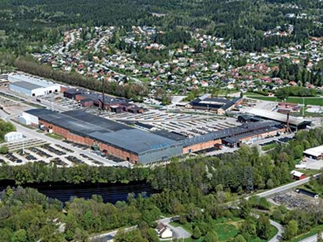 Ovako production site Boxholm