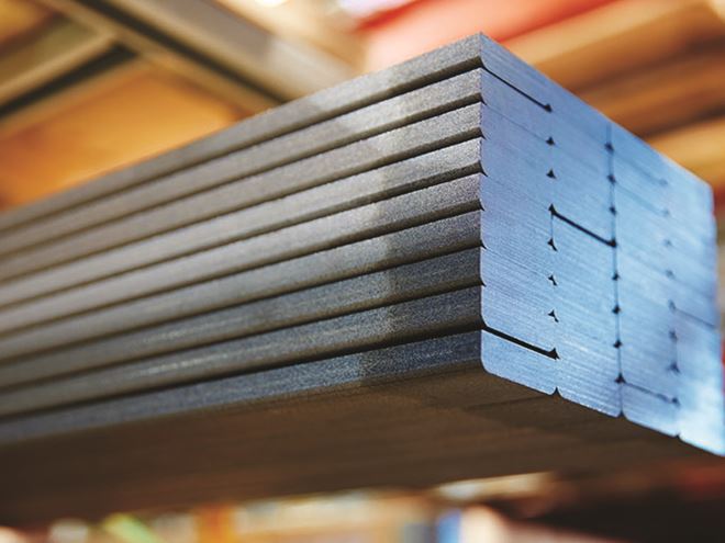 Informative image: flat steel