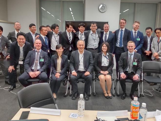 Knowledge sharing with Japan