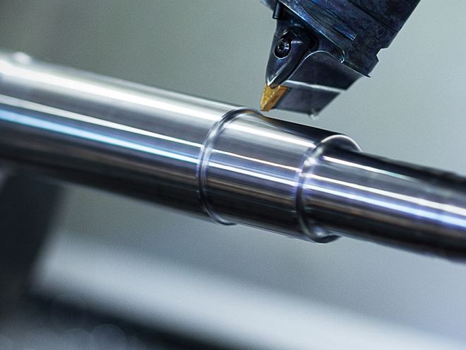 Machining M-steel