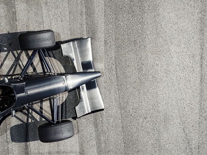 Racing car Unic transmissions